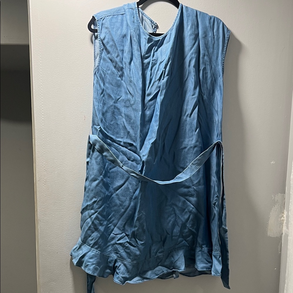 POPSUGAR Blue‎ Maxi Dress.   CAJA. # 1